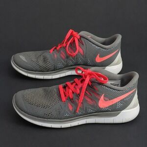 Nike Free 5.0 Women's Running Shoes Size‎ 10 Gray Pink Lightweight 642199-200